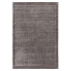 Contemporary Plain Rise Rug - Charcoal - Sizes Available