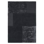 Contemporary Plain Tate Tonal Textures Rug - Charcoal - Sizes Available