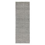 Natural Weaves Runner - Ives - Black and White - 66cm x 200cm