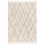 Natural Weaves Rug - Nepal - Cream and Black Linear - Sizes Available