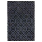 Natural Weaves Rug - Dixon Trellis - Black - Sizes Available
