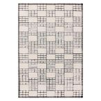 Contemporary Design Empire Rug - Cream and Black - Sizes Available