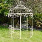 Gazebo - Cream Metal