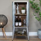 Display Unit - Small - Industrial - Grey - Metal