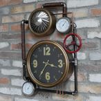 Industrial Wall Clock - Round