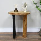 Side Table - Mango Wood - Round - 45cm
