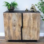 Wine Cabinet - 2 Door - Mango Wood