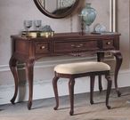 Verdi Dressing Table - 3 Drawer - Walnut - French Style