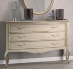 Verdi Chest - 3 Drawer - Ivory - French Style