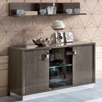Platinum Buffet Sideboard - Slim - Medium - Silver