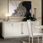 Roma Buffet Sideboard - Slim - Large - White