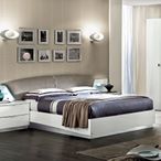 Onda Bed - Drop - White - Sizes Available