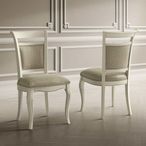 Giotto Dining Chair - Vilma Fabric - Bianco Antico
