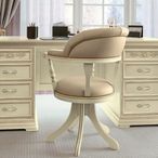 Torriani Home Office Swivel Chair - Ivory