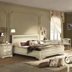 Torriani Bed - 6ft Queen Size - Tiziano - Ivory