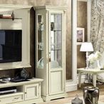 Treviso Display Cabinet - 1 Door - RHF - White Ash