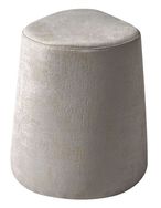Smart Pouf - Round - Beige Fabric