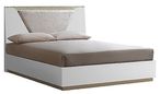 Smart Bed - Fabric Headboard - White - Sizes Available