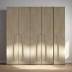 Denali Wardrobe - 5 Door - Sand Birch