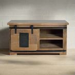 Iron Works TV Unit - Mango Wood - Storage - Small