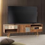 Bonham TV Unit - Mango Wood - Storage
