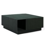 Chamamba Coffee Table - Dark Green Metal - Square