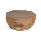 Abermaw Coffee Table - Mango Wood - Octagonal