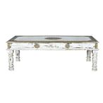 Solesia Coffee Table - White Mango Wood - Round