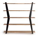 Martensdale Bookcase - Solid Acacia Wood