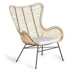 Edinboro Armchair - Natural Rattan - Set of 2