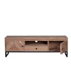 Amandas Storage TV Unit - Solid Acacia Wood