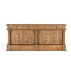 Drizara Sideboard - Natural Mango Wood - 4 Door - Extra Large - 200cm
