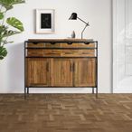 Gjavan Sideboard - Mango Wood - 3 Door - Medium - 140cm