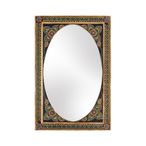Galach - Black Painted Mango Wood - Wall Mirror