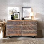 Karlstad Chest - Acacia Wood - 6 Drawer - Wide