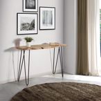 Avellino Console Table - Solid Acacia - Hairpin Legs