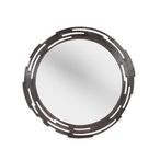 Pisa - Bronze - Round - Wall Mirror