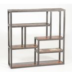 Mara Shelving Unit - Industrial Style - Small - Open