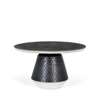 Palermo Grey Metal - Round Large Coffee Table