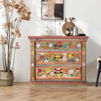 Pistoia Chest - Mango Wood - Painted - 3 Drawer