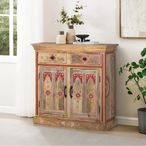 Sassari Sideboard - Mango Wood - Painted - 2 Door - Small - 90cm