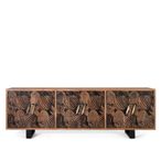 Valentia Artisan 6 Door Extra Large Sideboard - 220cm - Acacia Wood
