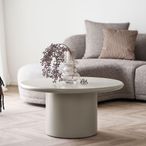 Nagano Coffee Table - Round - Concrete