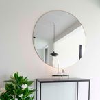 Jersey Mirror - Round - Wall - Brass - 100cm x 100cm