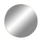Jersey Mirror - Round - Wall - Brass - 80cm x 80cm