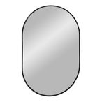 Madrid Mirror - Oval - Wall - Black - 50cm x 80cm