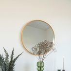 Madrid Mirror - Round - Wall - Brass - 60cm x 60cm