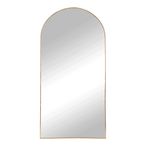 Madrid Mirror - Arch - Floor Standing - Brass - 90cm x 180cm