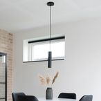 Yacolt Pendant Light - Black Metal