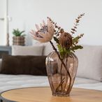 Glass Vase - Brown - 22cm x 29cm